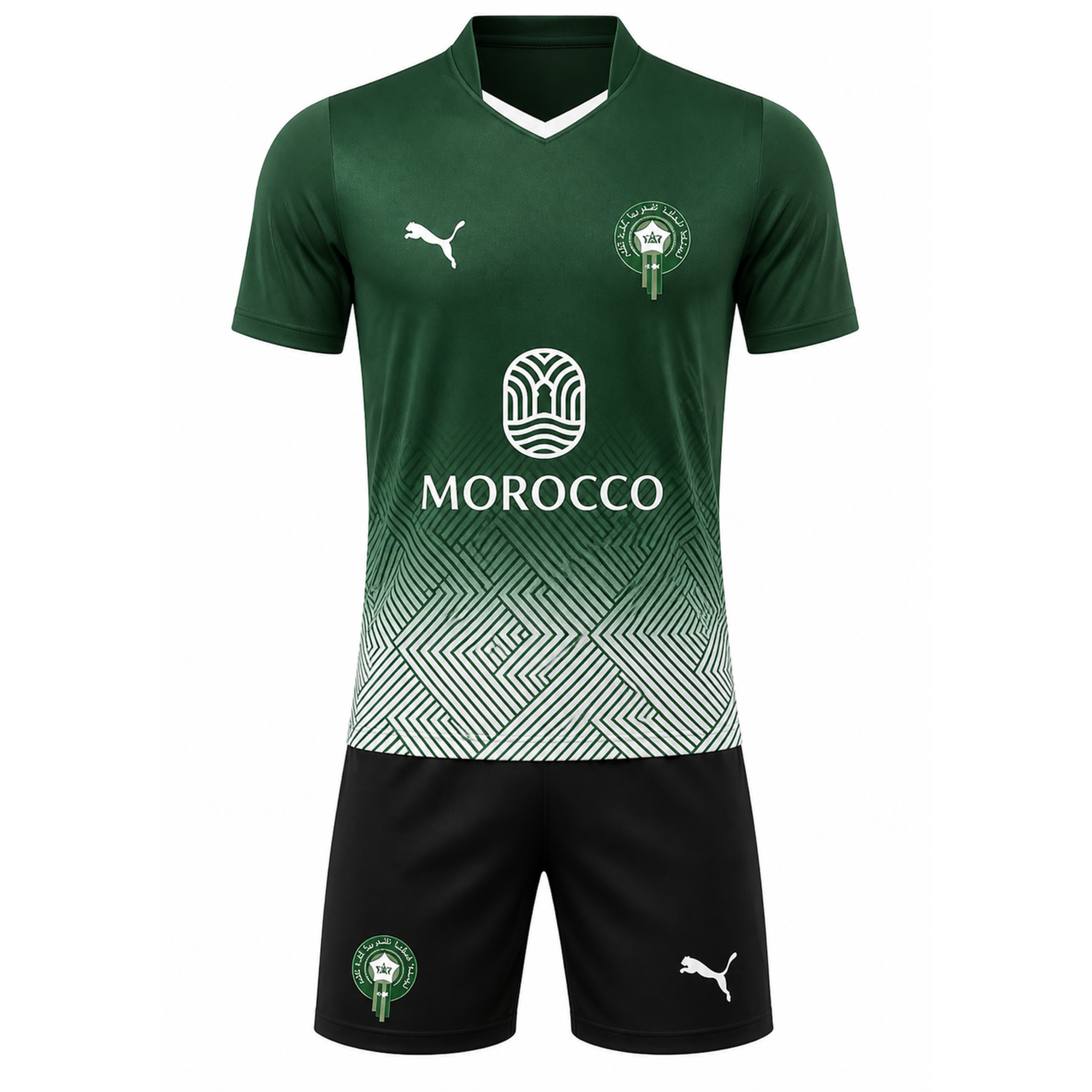 Morocco Jersey - Forest Green