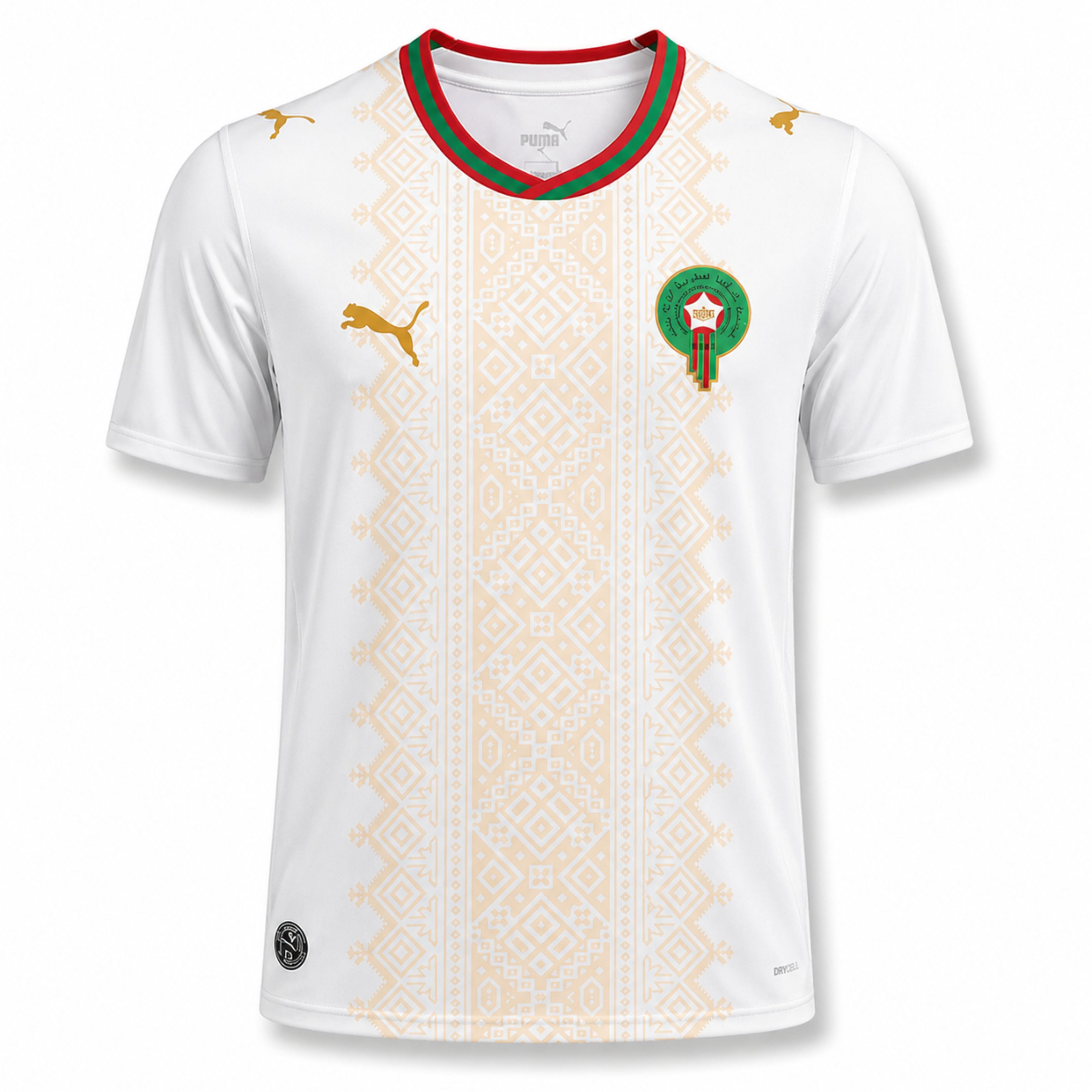 Morocco Jersey - White Desert Gold
